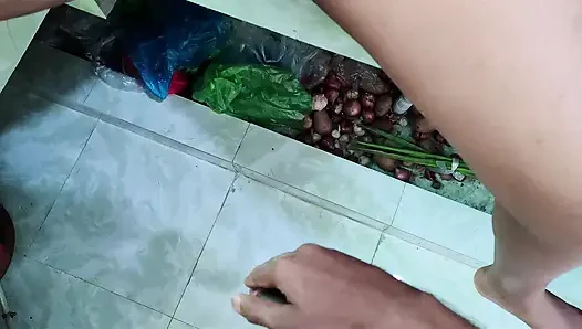 Indian hijabi stepmom fuck by stepson in the kitchen Desi xxx