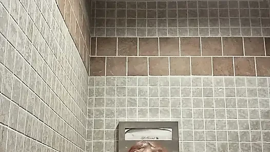 Big Beauty Nurse Vicki Dances and Strips in the Bathroom!