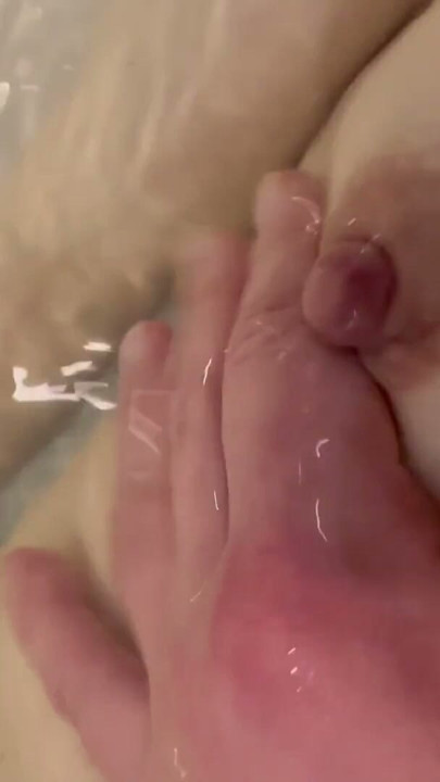 I make deals with my 18 y.o. step sis to film her masturbation and anal fingering in bathroom | Clip 1