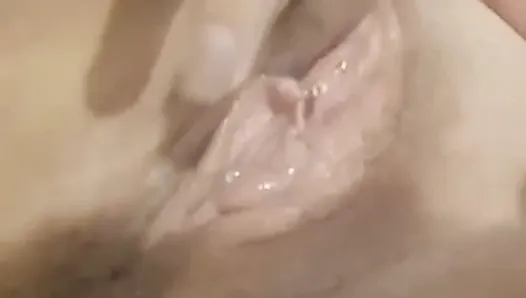 Daughter shows daddy her pussy and makes herself cum for him