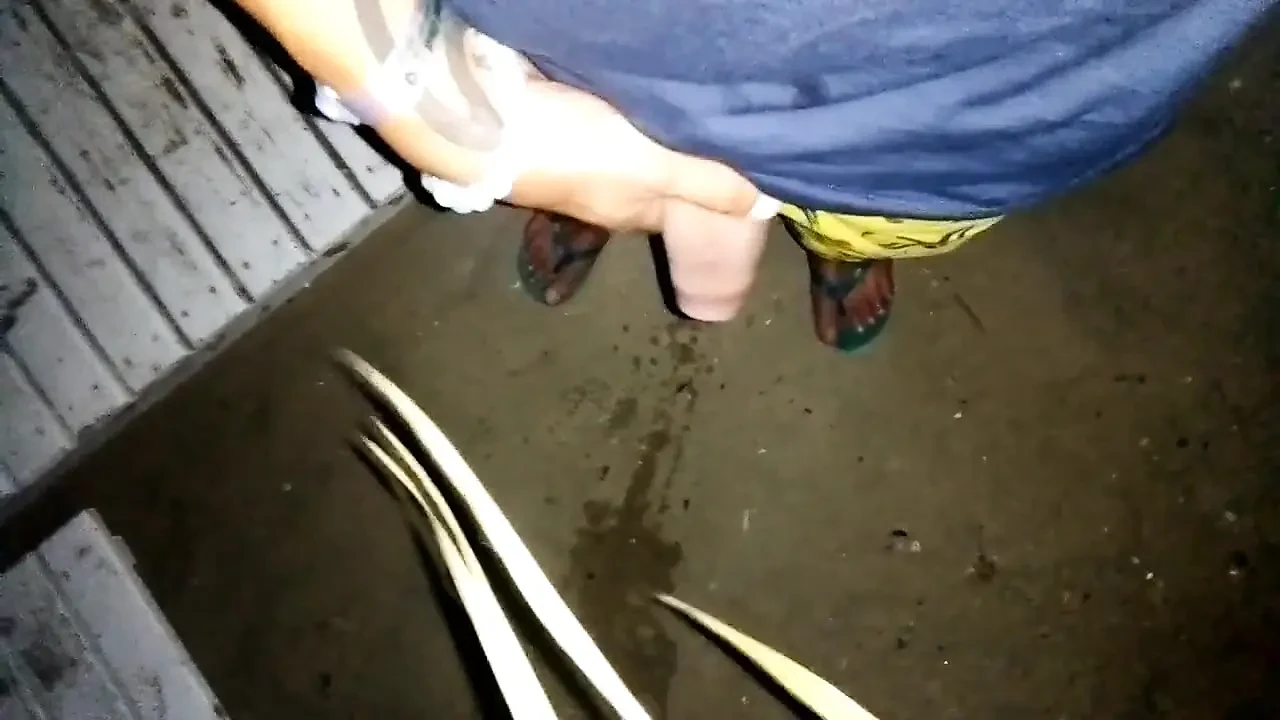 Compilation 2 Times Uncut Cock Twink Pissing on Beach and Showing Face