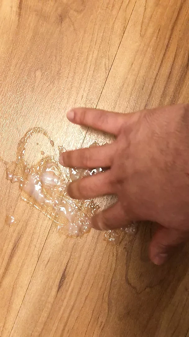 Cum in my friends toilet