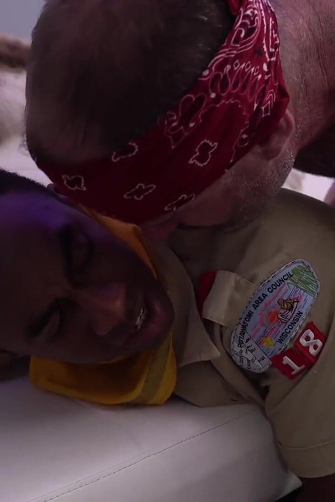 Boy Scout Earns His Breeding Badge