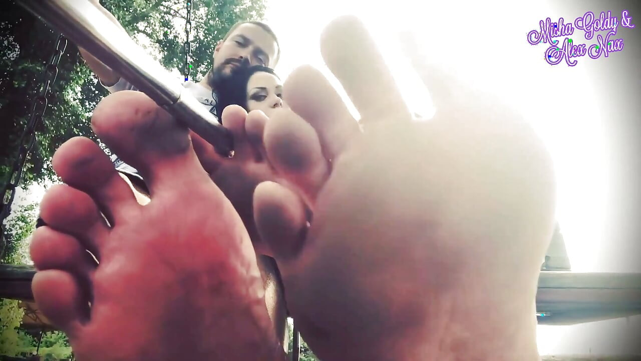 Smell our stinky dirty feet in common place