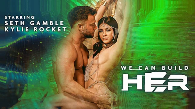 Wicked - Hot Virtual Brunette Babe Turns Fantasies To Truth And Gets Fucked Hard