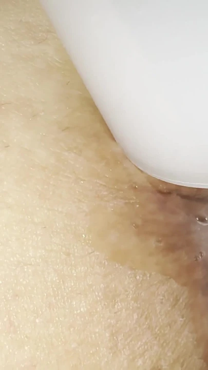 Key moment from "Lube my ass extreme closeup"