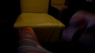 playing in pantyhose 2
