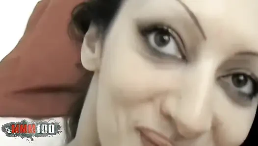 Angelina ve Terry web kamerası önünde sikişiyor