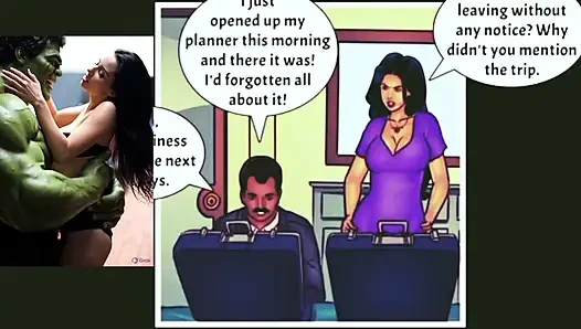 Hintçe seks çizgi romanı ve çizgi film porno videosu Hintçe ve İngilizce