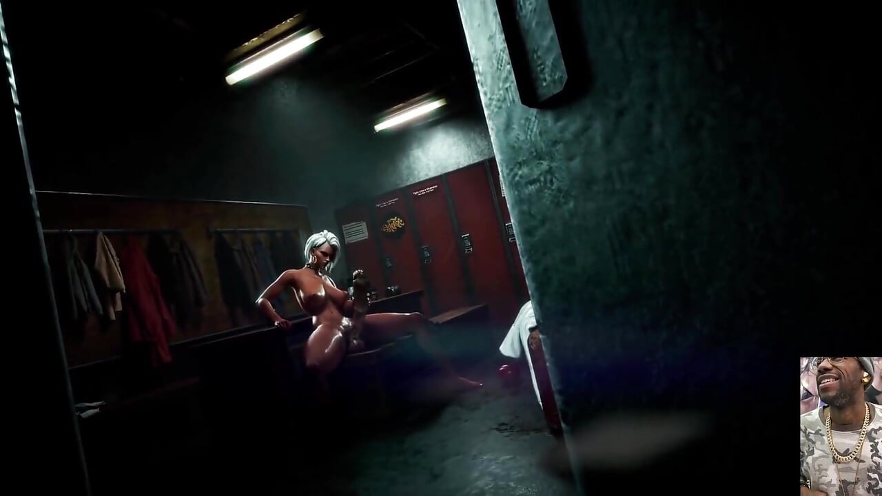 Ashe la transsexuelle se branle pendant qu’Illari regarde sa chatte chauve, Mercy fait une gorge profonde à une veuve transsexuelle