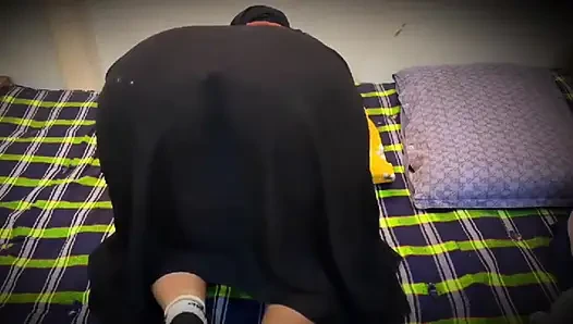 Arabischer muslimischer dicker arsch & riesige möpse, heiße stiefmutter-live-show!
