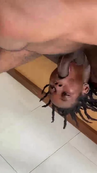Powerful moment from "All black threesome"