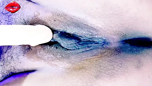 Dildo ile amcık masajı
