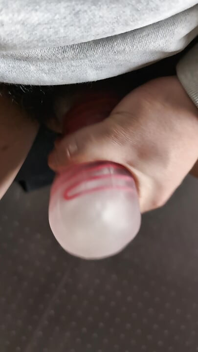 Masturbating with a tenga 4