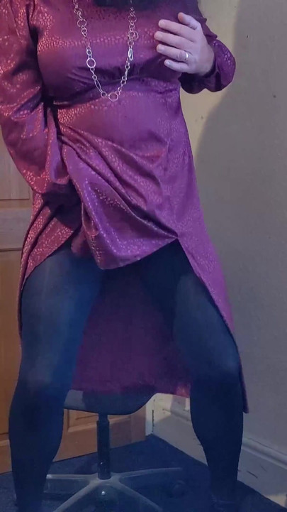 Memorable moment from "Cum in Tights"