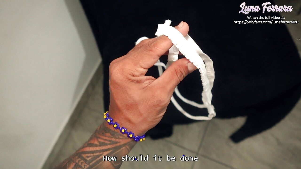 I Watched My Stepmother Hiding in the Closet and Then She Gave Me a Blowjob