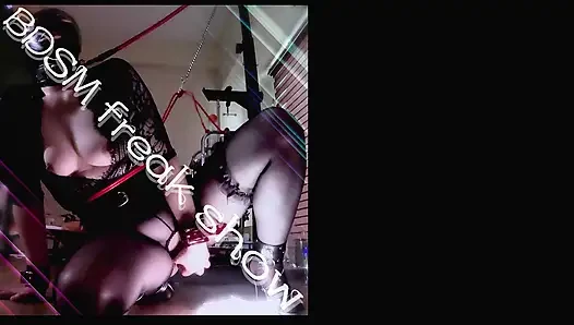 Kinky slavedoll r vol.020: memek tembus pandang close-up - fingering anal - dildo - orgasme muncrat!