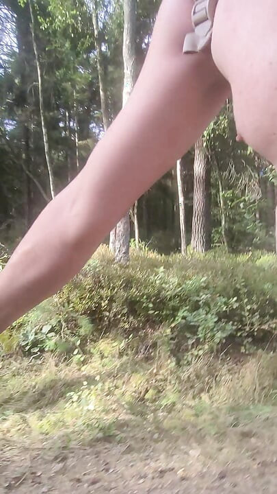 Naturist pe drum