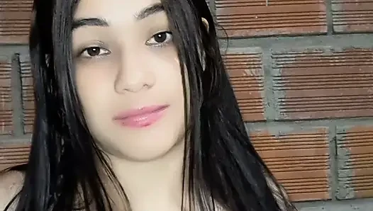 Face of an Indian girl while being fucked from behind