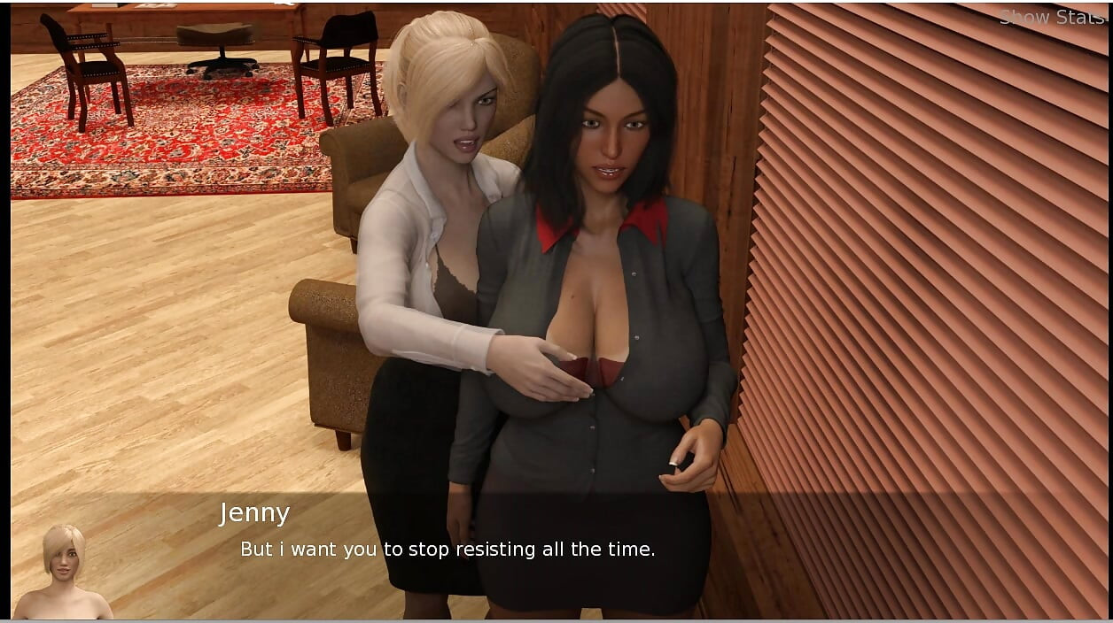 Project hotwife - gameplay - juego de roles - lesbianas burlándose