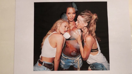 Lais Ribeiro, Candice Swanepoel, Behati Prinsloo Cum Tribute