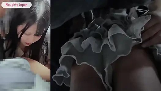 Pure Center Idol Falls. Public Toy Tease with Breathless Slips