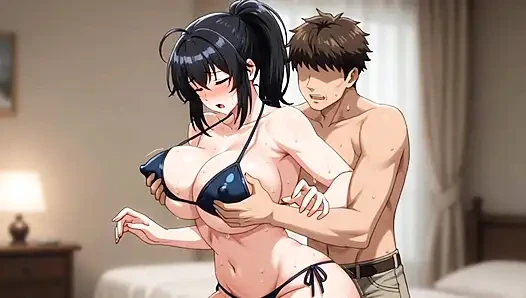 Step sone fuck her younger and sexy stepmom