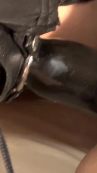 Anal infused domina partners therapy with a lesbian strap on twist