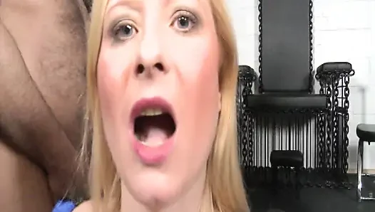 Hot Redhead Babes Sucking Cock and Stripping Seductively