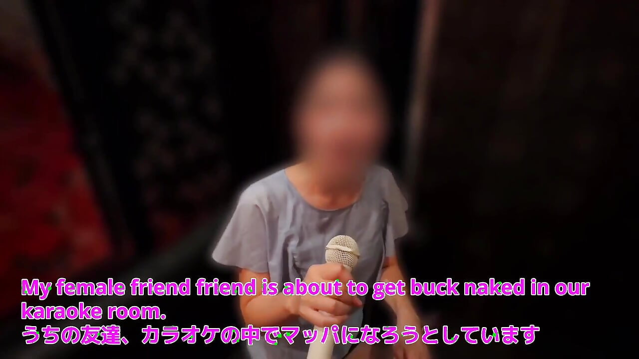 【having Sex with My Close Female Friend at Karaoke】