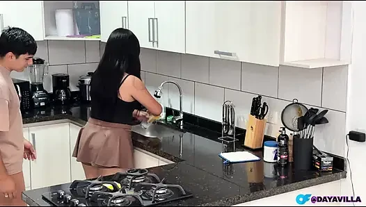 What are you waiting for? Fuck me hard in the kitchen