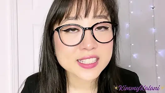 Asian Babe Falls in Love w Your Penis during Medical Study -ASMR- Kimmy Kalani