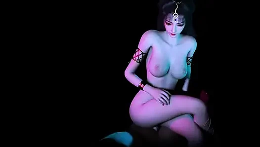 Вечная богиня желания красоты - 3D анимация, хентай