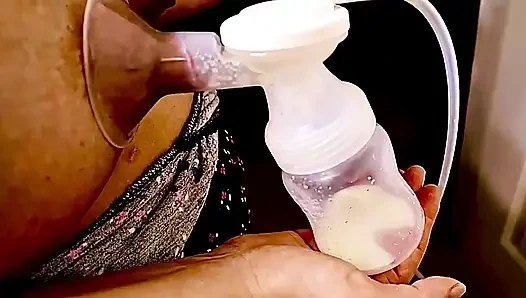 Arab MILF Breast Milking Huge Tits