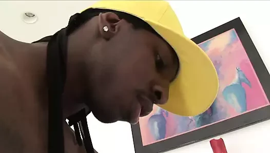 Gorgeous Glamor slut with perky tits gets fucked in the