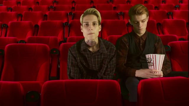 Cinema hall. Group Sex. 3some 2 tops 1 bottom