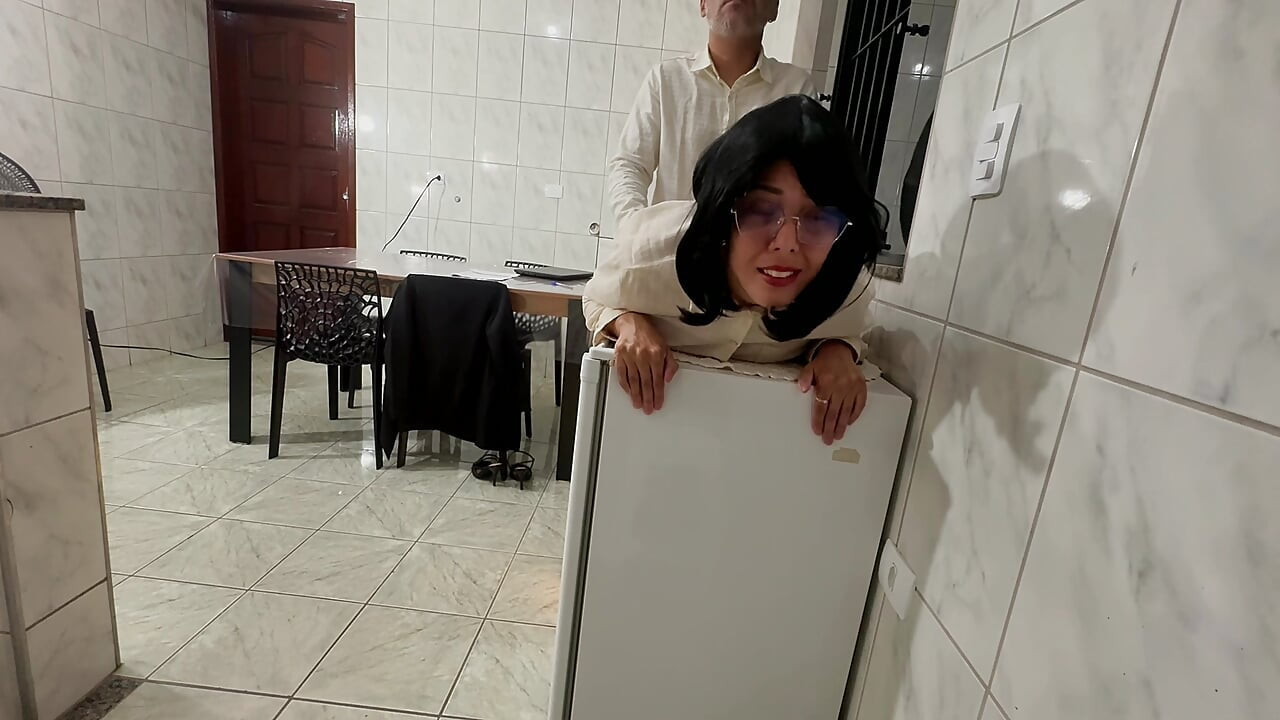 Secretary gets her ass spanked and her asshole used by the boss.