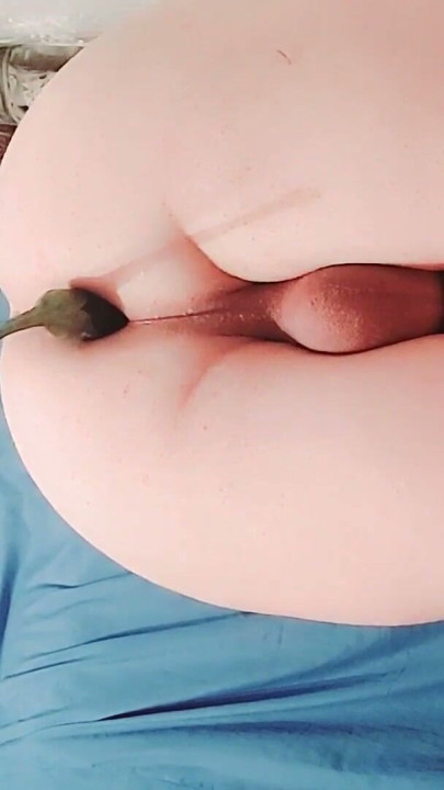 EGGPLANT BIG ASS CUMSHOT FEMBOY BOOTY CROSSDRESSER MASTURBATING WHEN EGGPLANT IN HER BIG ASS CUTE HANDSFREE CUMMING TECHNIQUE | Clip 3