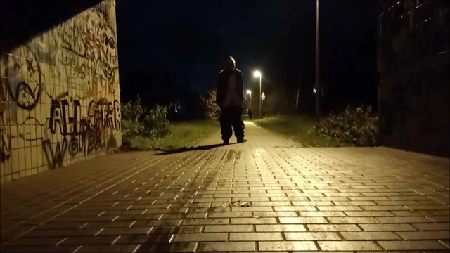 dropping my pants outside