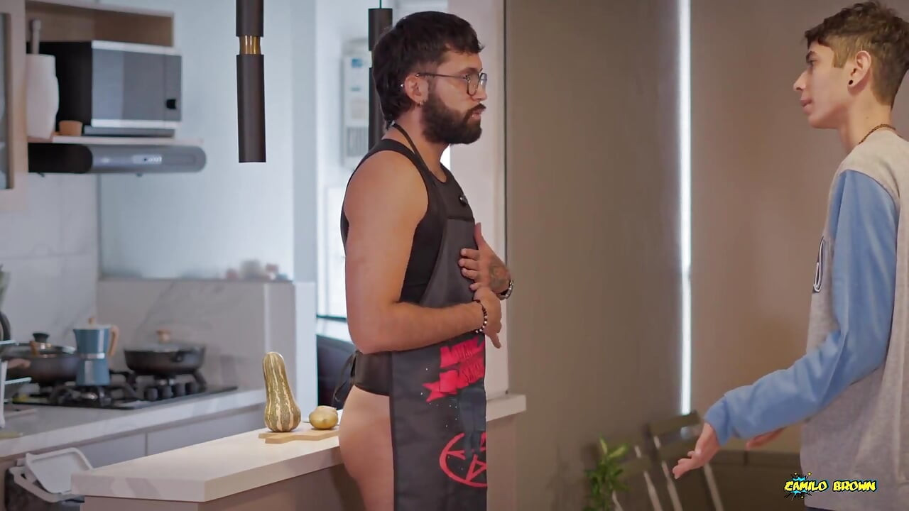 Nudist Chef Surprise: Magic C Rims Camilo Brown, Fucks Him Bareback & Breeds His Ass - Creampie Pushout N ATM