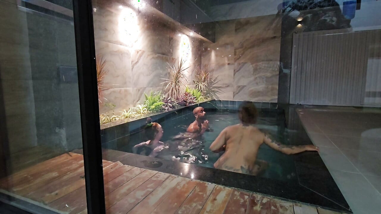 AFTER THE POOL BATH, THE FRIENDSHIP STORY ENDS IN SEX BETRAYING THE FRIEND'S TRUST BY GIVING IT TO HER HUSBAND