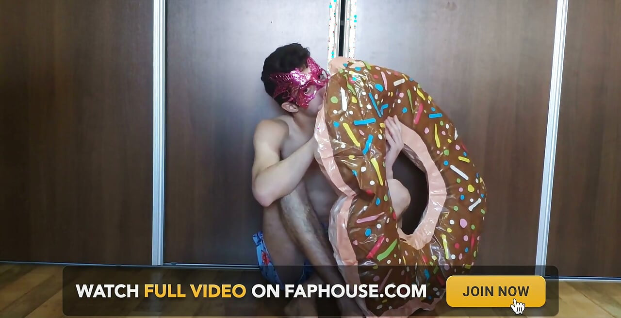 Blowing up My Inflatable Donut Fast!