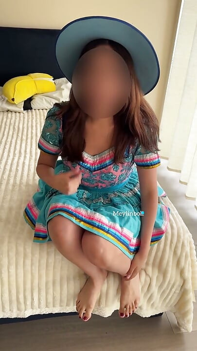 Vollständiges Video Cholita Peruana Casting 18 Jahre alt: Echter selbstgemachter Porno