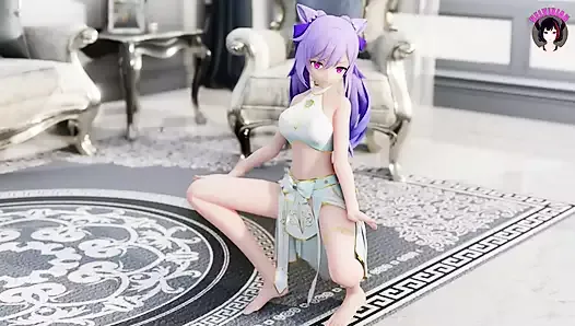 Genshin Impact - Danse sexy + déshabillage progressif (3D HENTAI)