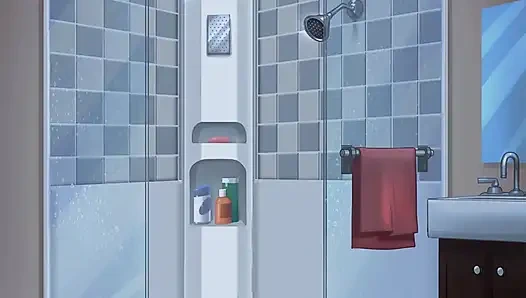 Summertime saga: stepdaughter and stepson caught their stepmother masturbating in her bed ep 43