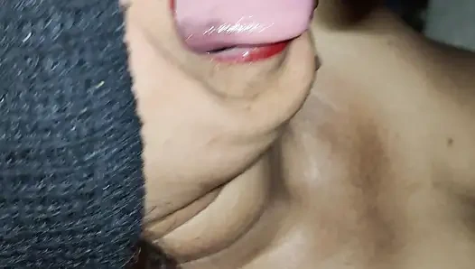First Time Cumshot in Mouth by Babby doll