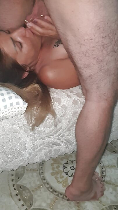 Turkish couple having sex in the 69 position.