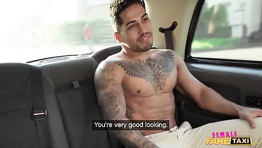 Female Fake Taxi - Cheeky Scottish girl Samantha Joiner hot sex with big dick Latino hunk