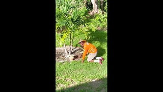 Samantha Porsha Fucks Landscaper