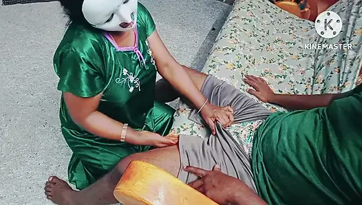 Tamil - gadis india merayu pacarnya dan nyepong kontolnya di ranjang - erangan erotis dengan audio tamil